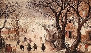 Hendrick Avercamp Winter Landscape painting